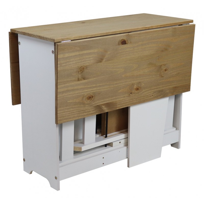 Corona White Butterfly Dining Set